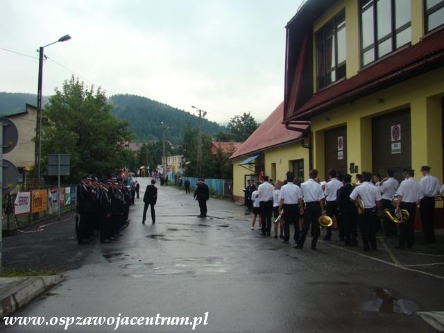 Zbiorka przed remiza OSP Zawoja Centrum